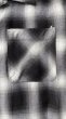 画像5: CUSHMAN クッシュマン　 OMBRE CHECK SHIRT    BLACK/WHITE (5)
