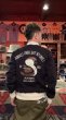 画像9: CUSHMAN(クッシュマン）SWEAT SOUVENIR JACKET  ブラック／クリーム (9)