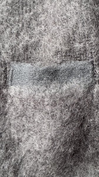 画像7: FULL COUNT フルカウント　Kid Mohair Cardigan  Black (7)