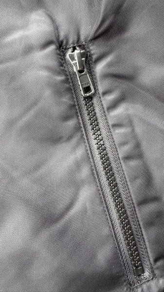 画像5: GUNZ ガンズ ナイロンフードボアジャケット BLACK (5)