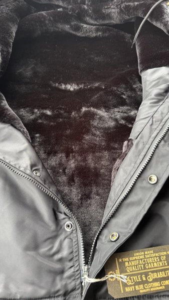 画像5: GUNZ ガンズ ナイロンキルティングボアジャケット GREEN (5)