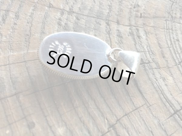 画像4: NAVAJO ナバホ族　HighGrade　KingmanTurquoiseキングマンターコイズペンダントトップ (4)