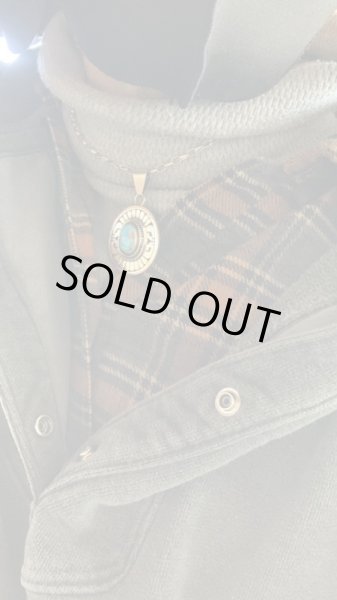 画像6: NAVAJO ナバホ族 LEONARD NEZ NevadaBiueTQ ペンダントトップ (6)