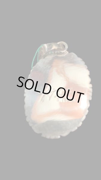 画像4: NAVAJO ナバホ族　Ｈｅｒｍａｎ・Vandever ハーマン・バンデバーシャドウボックス ターコイズ　トップ (4)