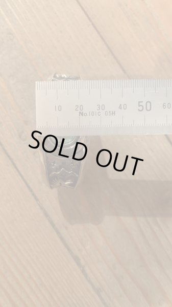 画像14: NAVAJO ナバホ族 Herman・Vandever ハーマン・バンデバー ターコイズバングル (14)