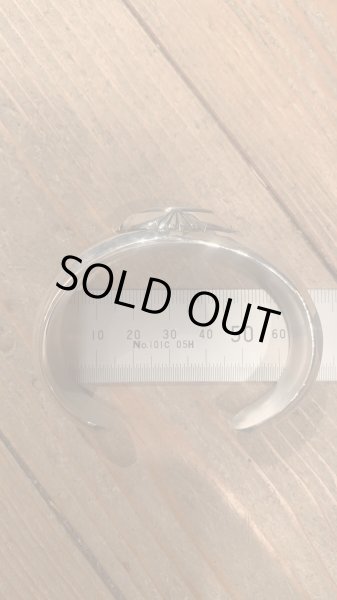 画像13: NAVAJO ナバホ族 Herman・Vandever ハーマン・バンデバー ターコイズバングル (13)