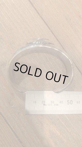 画像12: NAVAJO ナバホ族 Herman・Vandever ハーマン・バンデバー ターコイズバングル (12)