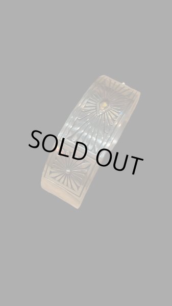 画像2: INDIANJEWELRY HOWARD NELSON  ハワード.ネルソン　サンバーストバングル (2)