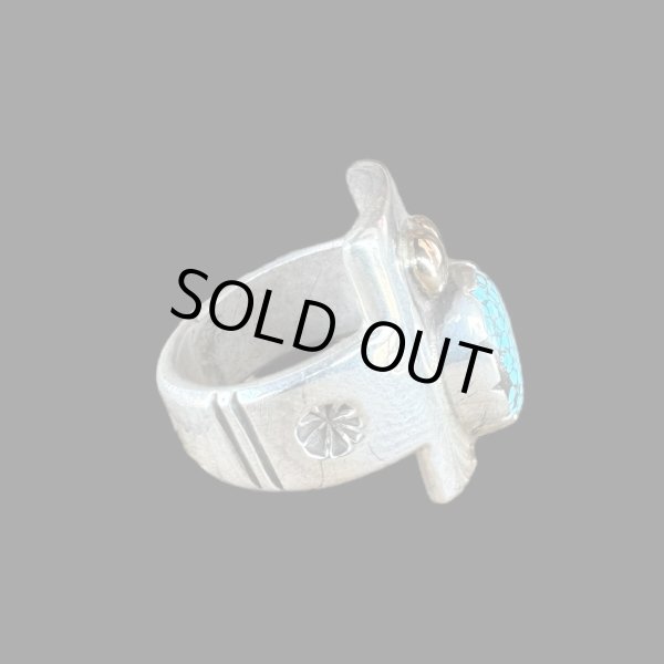 画像5: INDIANJEWELRY  Cippy Crazy Horse(シッピー クレイジーホース) インディアンジュエリーGOLD  リング (5)