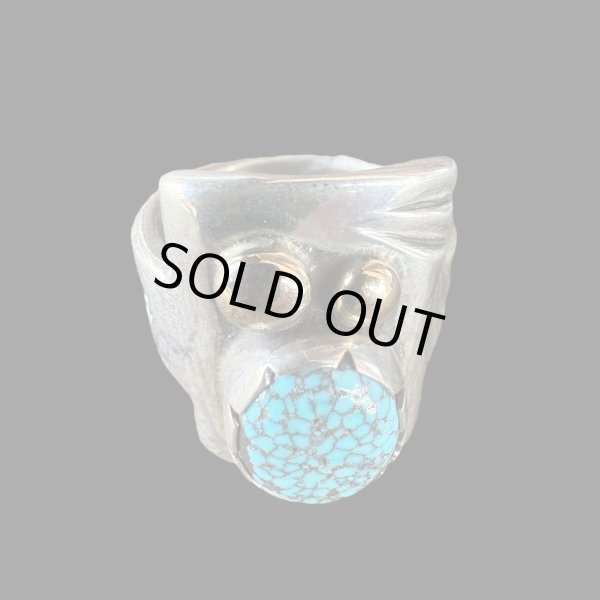 画像3: INDIANJEWELRY  Cippy Crazy Horse(シッピー クレイジーホース) インディアンジュエリーGOLD  リング (3)