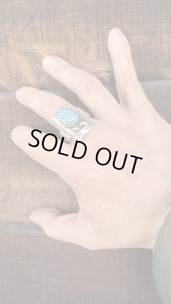 画像7: INDIANJEWELRY  Cippy Crazy Horse(シッピー クレイジーホース) インディアンジュエリーGOLD  リング (7)