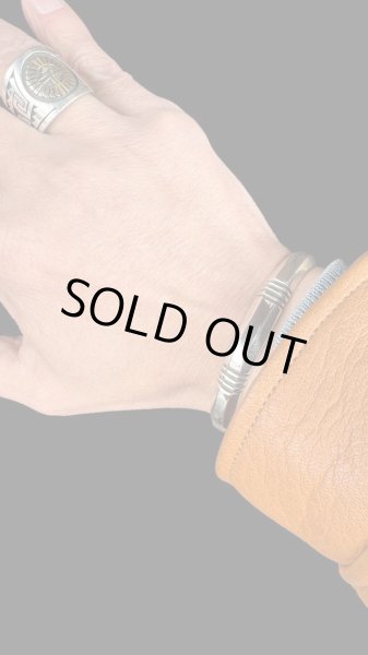 画像6: INDIANJEWELRY  Cippy Crazy Horse(シッピー クレイジーホース) インディアンジュエリー バングル ブレス (6)