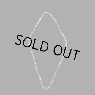 184 ブラックオニキスとクレイジーホースのなネックレス　ナバホパール付き 184 ブラックオニキスとクレイジーホースのなネックレス ナバホ