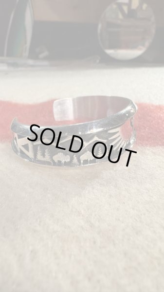 画像7: NAVAJO ナバホ族 Herman・Vandever ハーマン・バンデバー バングル (7)