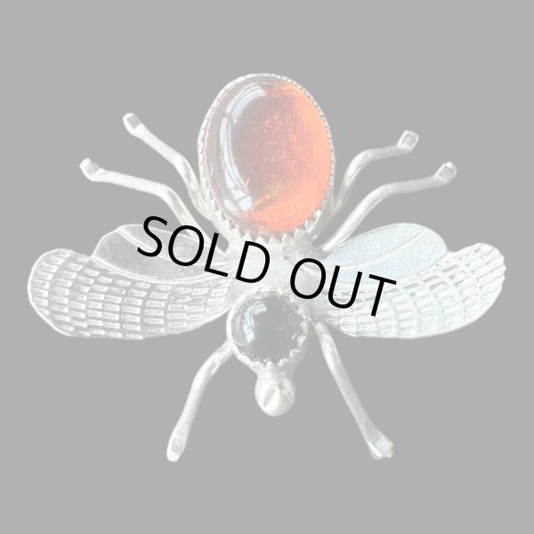 画像2: INDIAN JEWELRY PINS インディアンジュエリー　ピンズ　（蜂）？ (2)