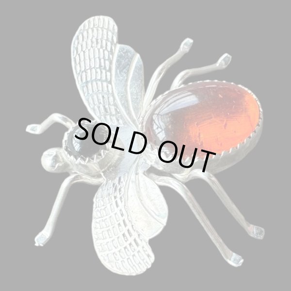 画像3: INDIAN JEWELRY PINS インディアンジュエリー　ピンズ　（蜂）？ (3)