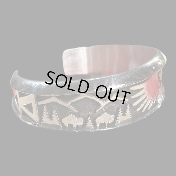 画像2: NAVAJO ナバホ族 Herman・Vandever ハーマン・バンデバー バングル (2)