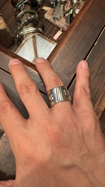 画像6: INDIANJEWELRY  Cippy Crazy Horse(シッピー クレイジーホース) インディアンジュエリー ハート  リング (6)
