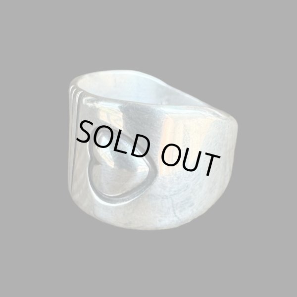 画像2: INDIANJEWELRY  Cippy Crazy Horse(シッピー クレイジーホース) インディアンジュエリー　ハート　　リング (2)