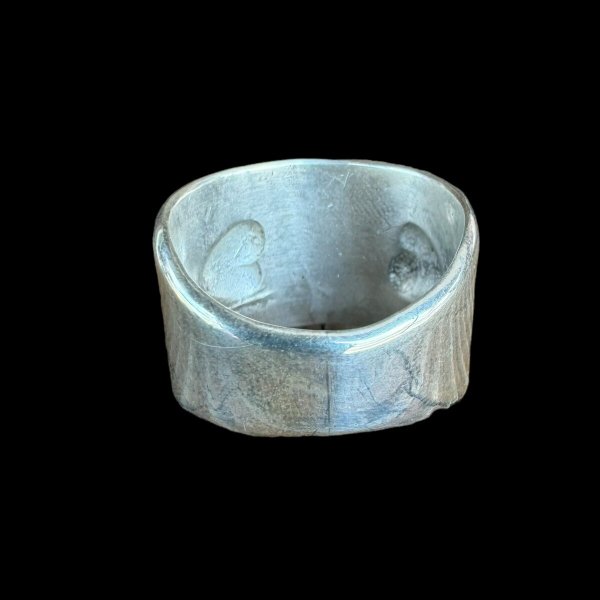 画像5: INDIANJEWELRY  Cippy Crazy Horse(シッピー クレイジーホース) インディアンジュエリー ハート  リング (5)