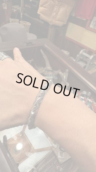 画像4: BIGサイズ INDIANJEWELRY KEVIN RAMONE(ケビン・ラモーン)インディアンジュエリー バングル ブレス (4)