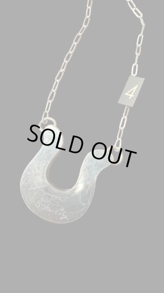 画像9: NAVAJO ナバホ族 Horseshoe Bend ホースシューネックレス (9)