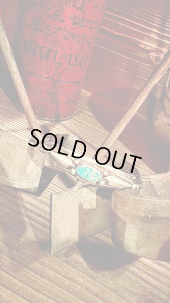 画像7: INDIANJEWELRY 　Fritson Toledo Fox turquoiseバングル (7)