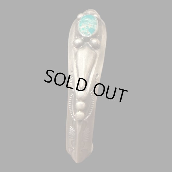 画像2: INDIANJEWELRY 　Fritson Toledo Fox turquoiseバングル (2)