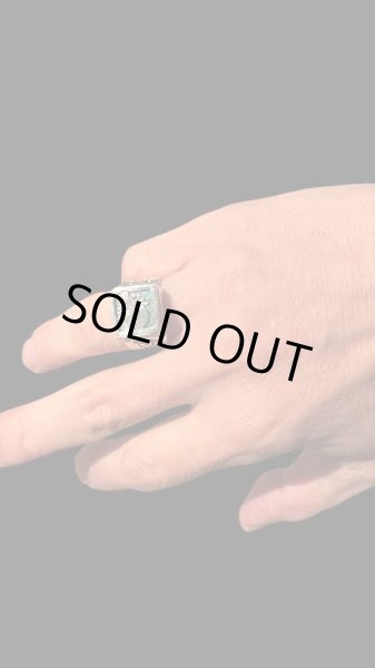 画像7: NAVAJO ナバホ族　Ｈｅｒｍａｎ・Vandever ハーマン・バンデバー ターコイズ　リング (7)