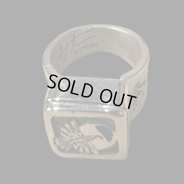 画像6: NAVAJO ナバホ族　Ｈｅｒｍａｎ・Vandever ハーマン・バンデバー ターコイズ　リング (6)