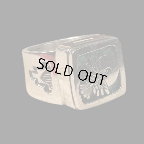 画像1: NAVAJO ナバホ族　Ｈｅｒｍａｎ・Vandever ハーマン・バンデバー ターコイズ　リング (1)