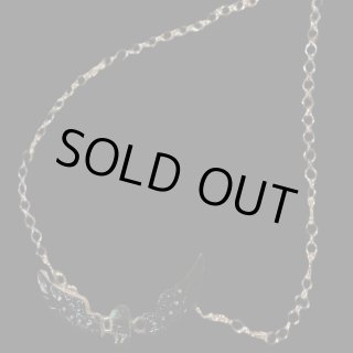 184 ブラックオニキスとクレイジーホースのなネックレス　ナバホパール付き 184 ブラックオニキスとクレイジーホースのなネックレス ナバホ