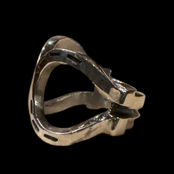 画像3: NAVAJO ナバホ族 Horseshoe Bend シルバーリング  (3)