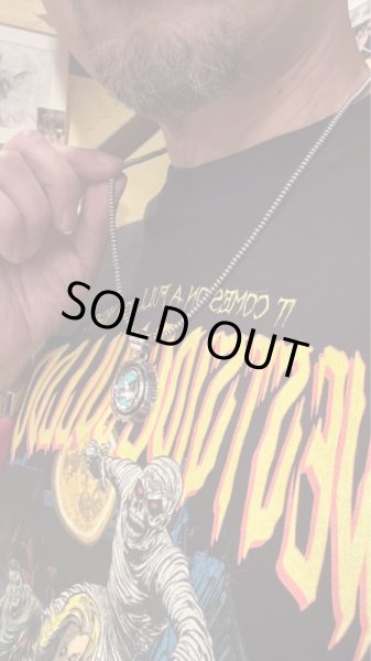 画像6: NAVAJO ナバホ族　Ｈｅｒｍａｎ・Vandever ハーマン・バンデバーシャドウボックス ターコイズ　トップ (6)