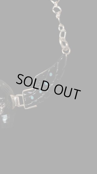 画像4: NAVAJO ナバホ族ナバホ　Ben・Livingston　　ウイングイーグルネックレス (4)