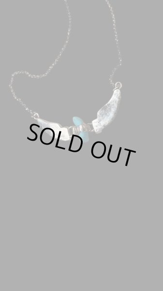 画像4: NAVAJO ナバホ族ナバホ　Ben・Livingston　　ウイングイーグルネックレス (4)