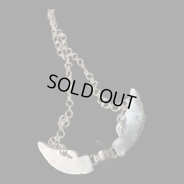 画像3: NAVAJO ナバホ族ナバホ　Ben・Livingston　　ウイングイーグルネックレス（ 大） (3)