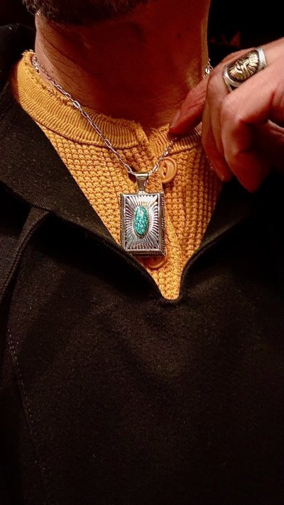 画像1: INDIANJEWELRY HOWARD NELSON  ハワード.ネルソン　サンバーストペンダントトップ