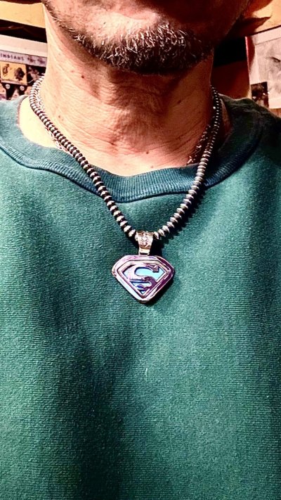 画像1: Phillip66 30th NAVAJO ナバホ族 Harman・Vandever ハーマン・バンデバー ターコイズ トップ
