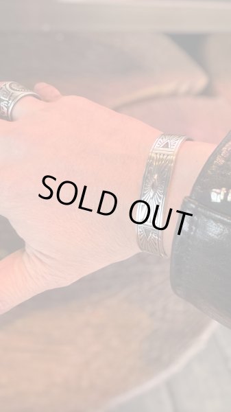 画像6: INDIANJEWELRY HOWARD NELSON  ハワード.ネルソン　サンバーストバングル (6)