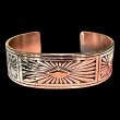 画像1: INDIANJEWELRY HOWARD NELSON  ハワード.ネルソン　サンバーストバングル (1)