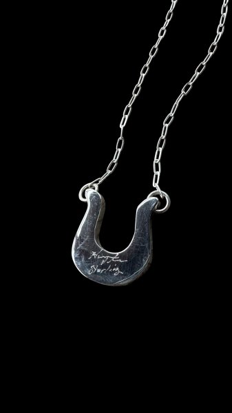 画像2: NAVAJO ナバホ族　Horseshoe Bend ホースシューネックレス (2)