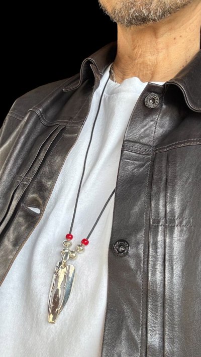画像2: INDIANJEWELRY Cippy Crazy Horse(シッピー クレイジーホース) インディアンジュエリー ガーディアン ネックレス