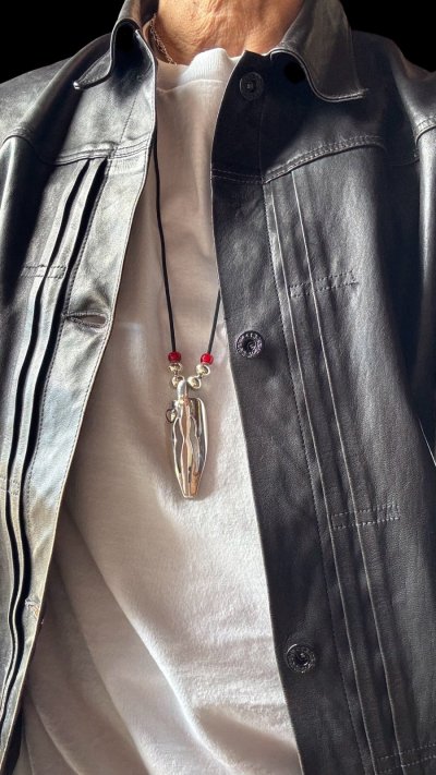 画像1: INDIANJEWELRY Cippy Crazy Horse(シッピー クレイジーホース) インディアンジュエリー ガーディアン ネックレス