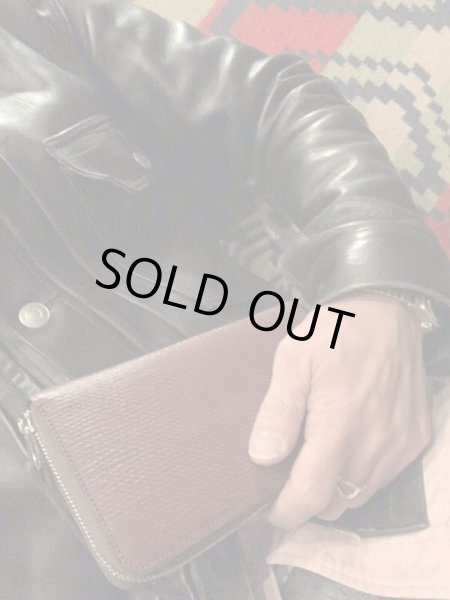 画像8: ITUAIS(イトゥアイス）　幻のレザー　Baker's Russian Calf　ＬＯＮＧ WALLET　財布ブラウン (8)