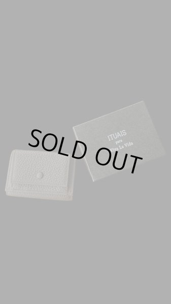 画像9: ITUAIS(イトゥアイス) Compact Wallet Taurillon Lagun (トリオンラグーン)財布 限定カラー ショコラ (9)