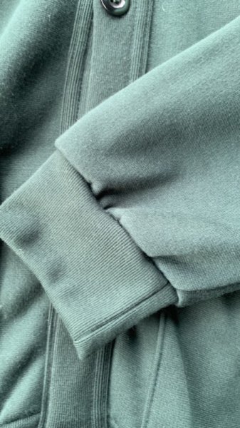 画像15: LA Blanks MADE IN U.S.A.アメリカ製スウェットカーディガン BLACK ・GRAY・ GREEN (15)