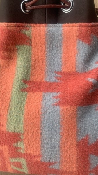 画像3: ITUAIS(イトゥアイス) ペケーノ VINTAGE BLANKET BAG  ヴィンテージブランケットポーチ (3)