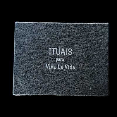 画像2: ITUAIS(イトゥアイス）　Compact Wallet　Taurillon Lagun (トリオンラグーン）財布　ブラック