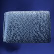 画像3: ITUAIS(イトゥアイス）　Compact Wallet　Taurillon Lagun (トリオンラグーン）財布　ダークブルー (3)